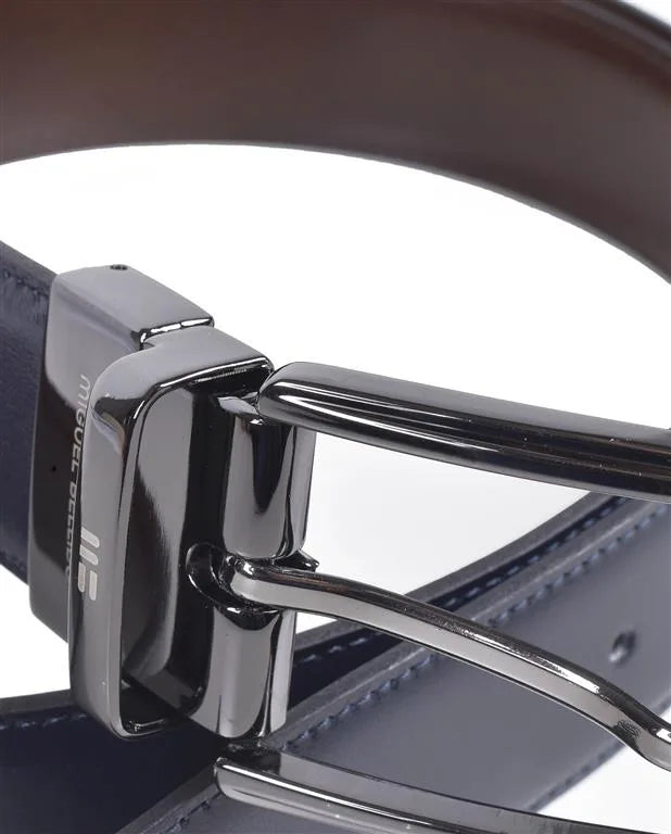 Miguel Bellido Cowhide Leather Reversible Belt