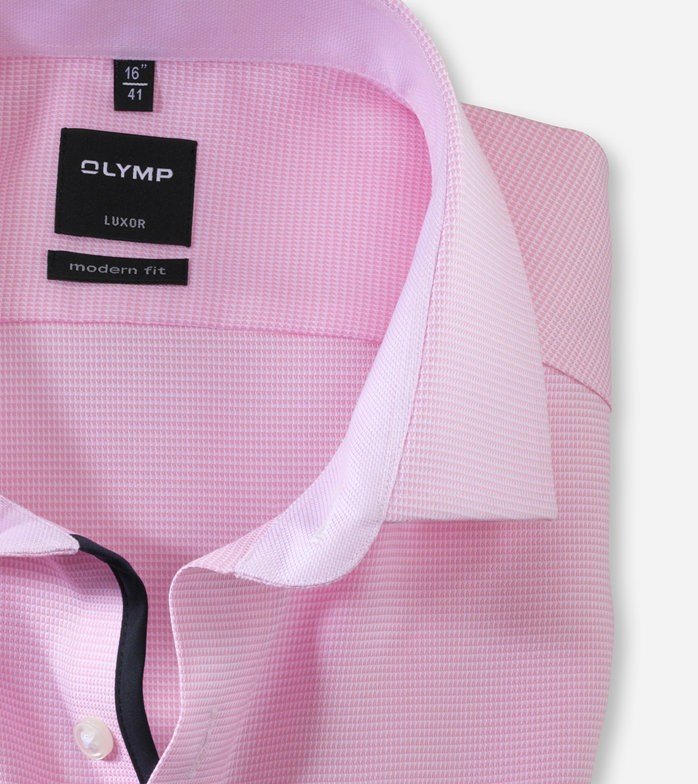 Olymp Luxor Modern Fit Shirt Pink