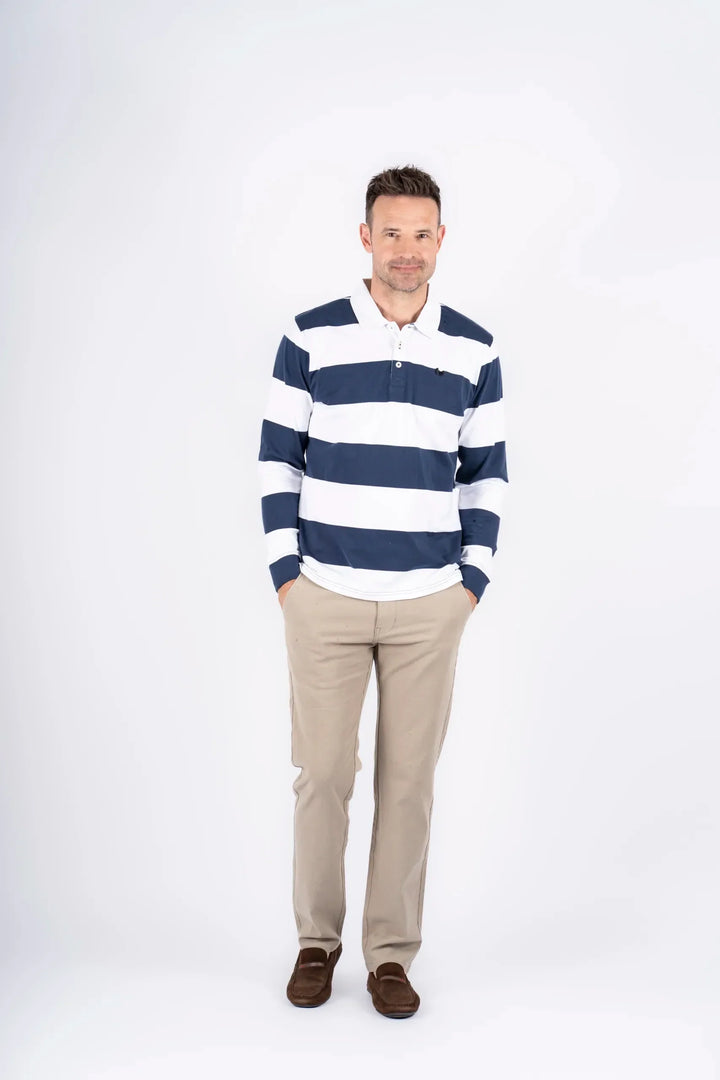 Pre End Amadeus Rugby Shirt Navy Blue image 1