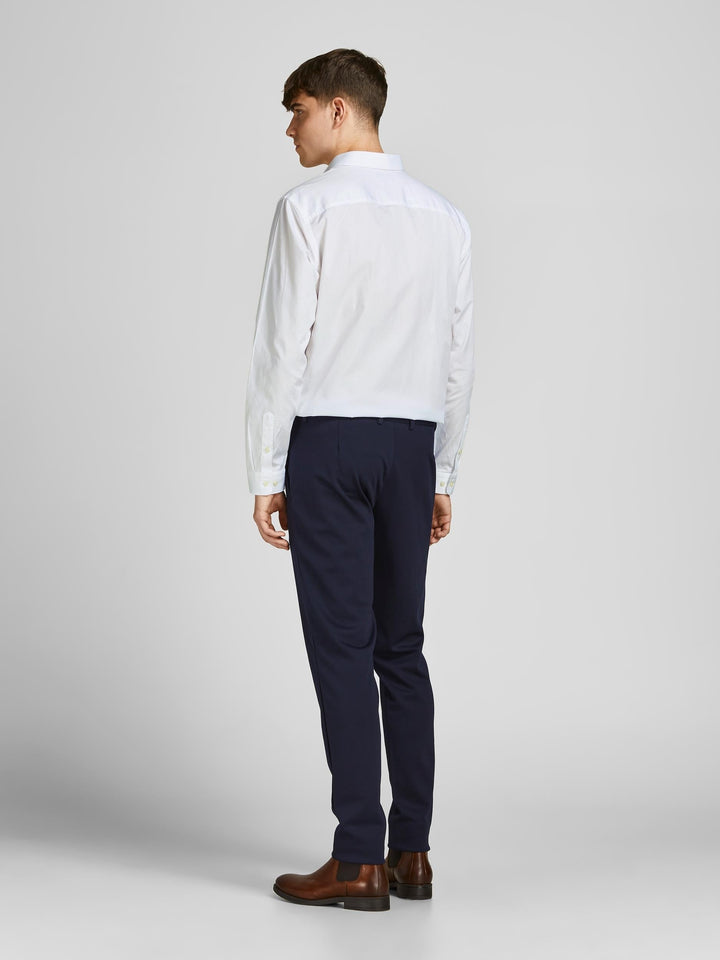 Jack & Jones Slim Long Sleeve Shirt White image 3
