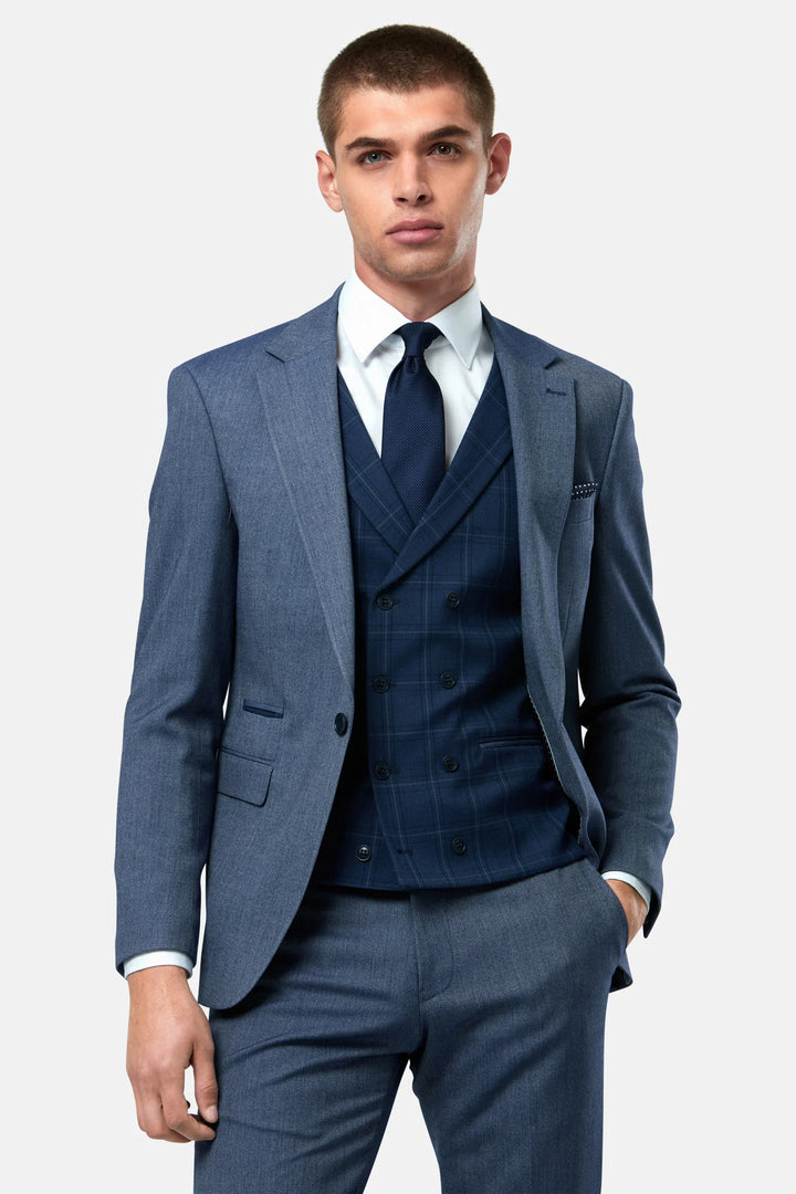 Benetti Travis Cedro 3 Piece Suit