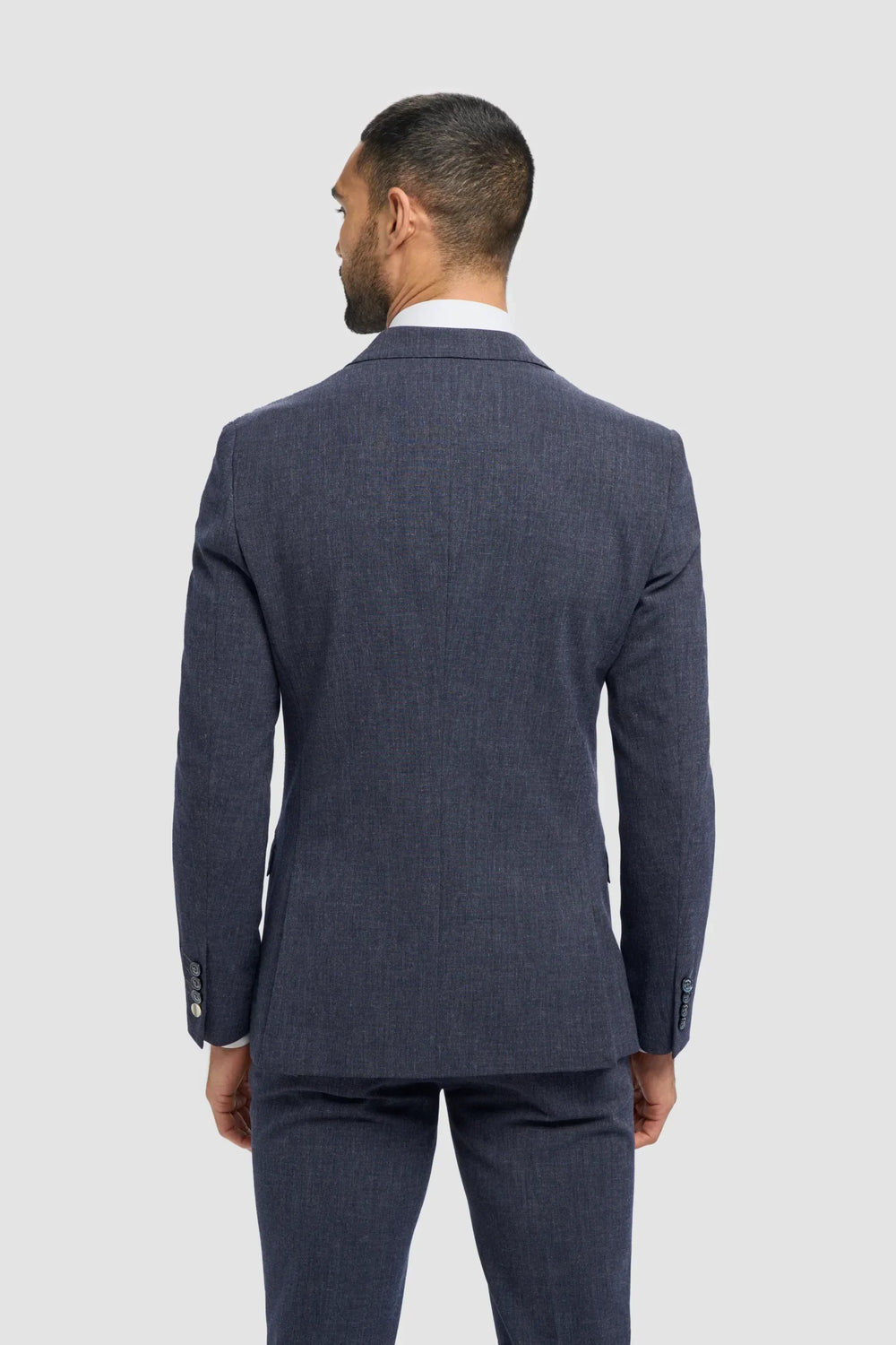 House Of Cavani Tokyo Navy Double Breasted Suit image 1