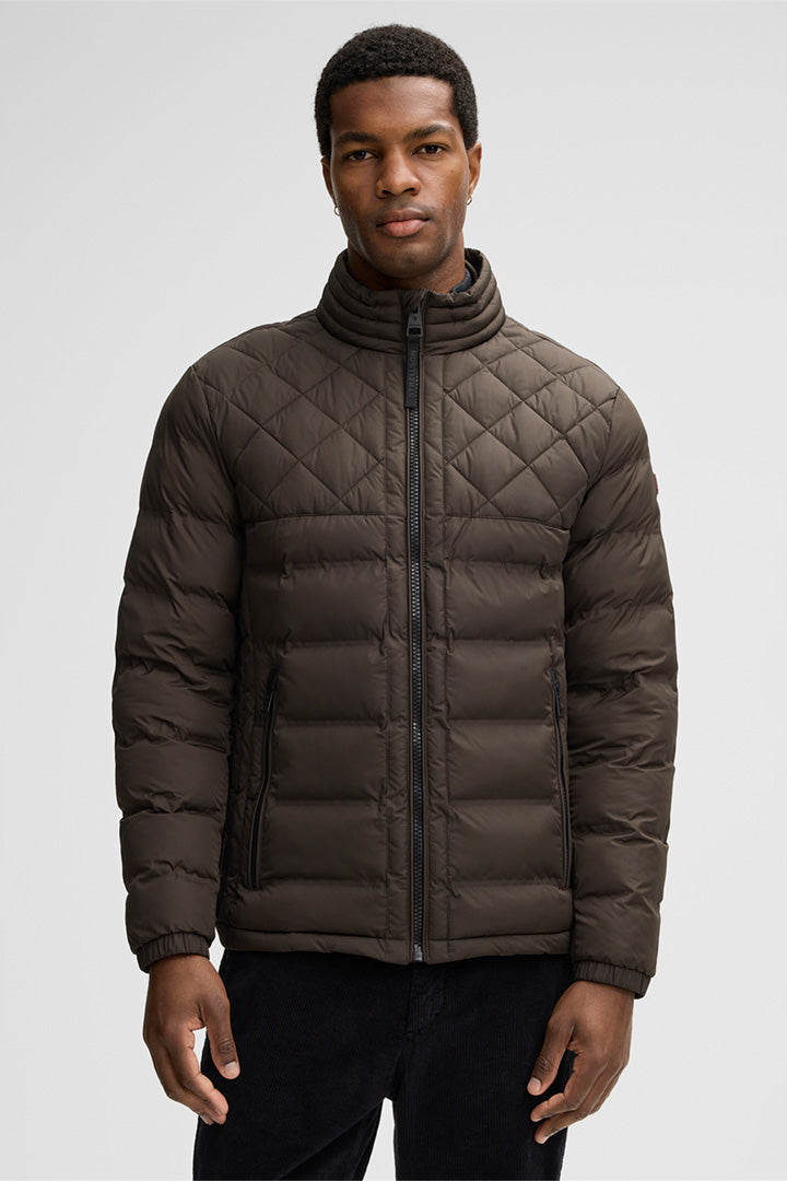 Strellson Clason Fused Quilted Jacket in Olive
