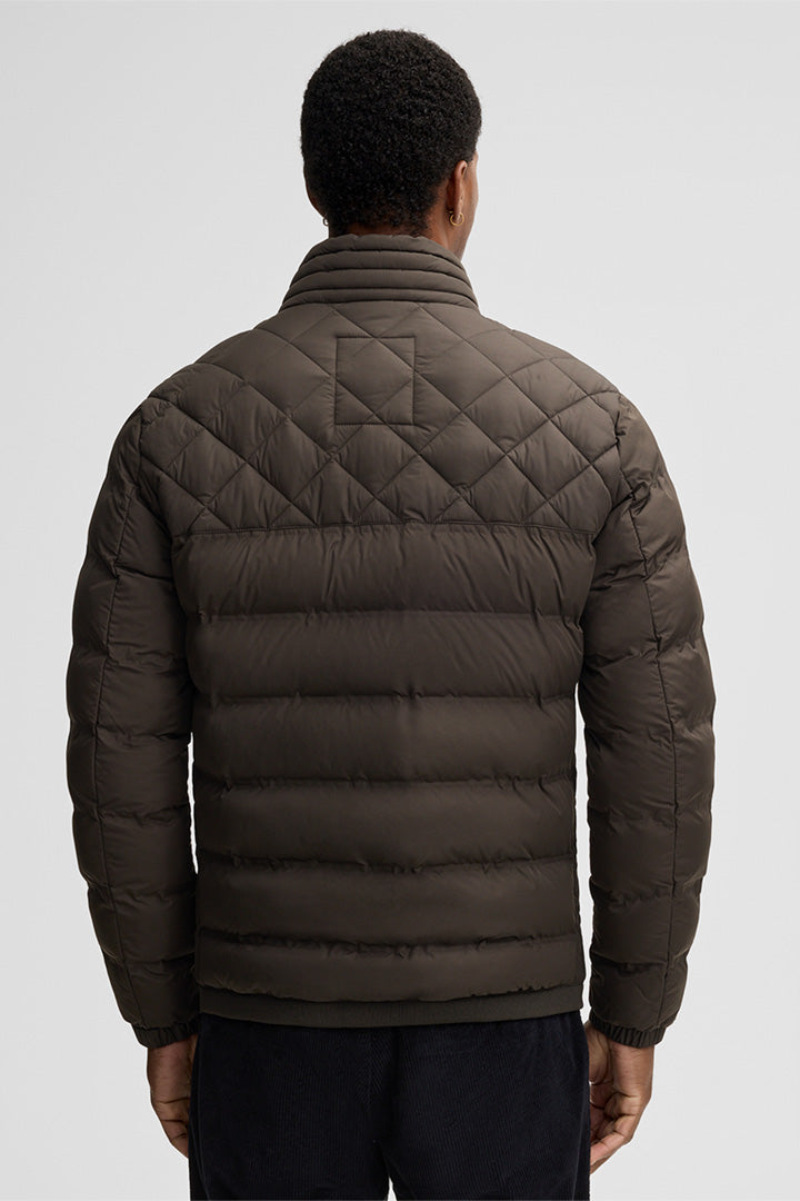 Strellson Clason Fused Quilted Jacket in Olive