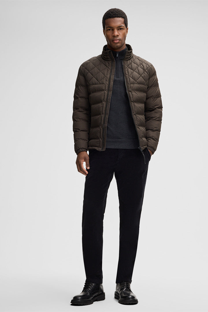 Strellson Clason Fused Quilted Jacket in Olive