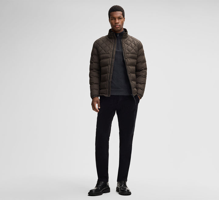 Strellson Clason Fused Quilted Jacket in Olive