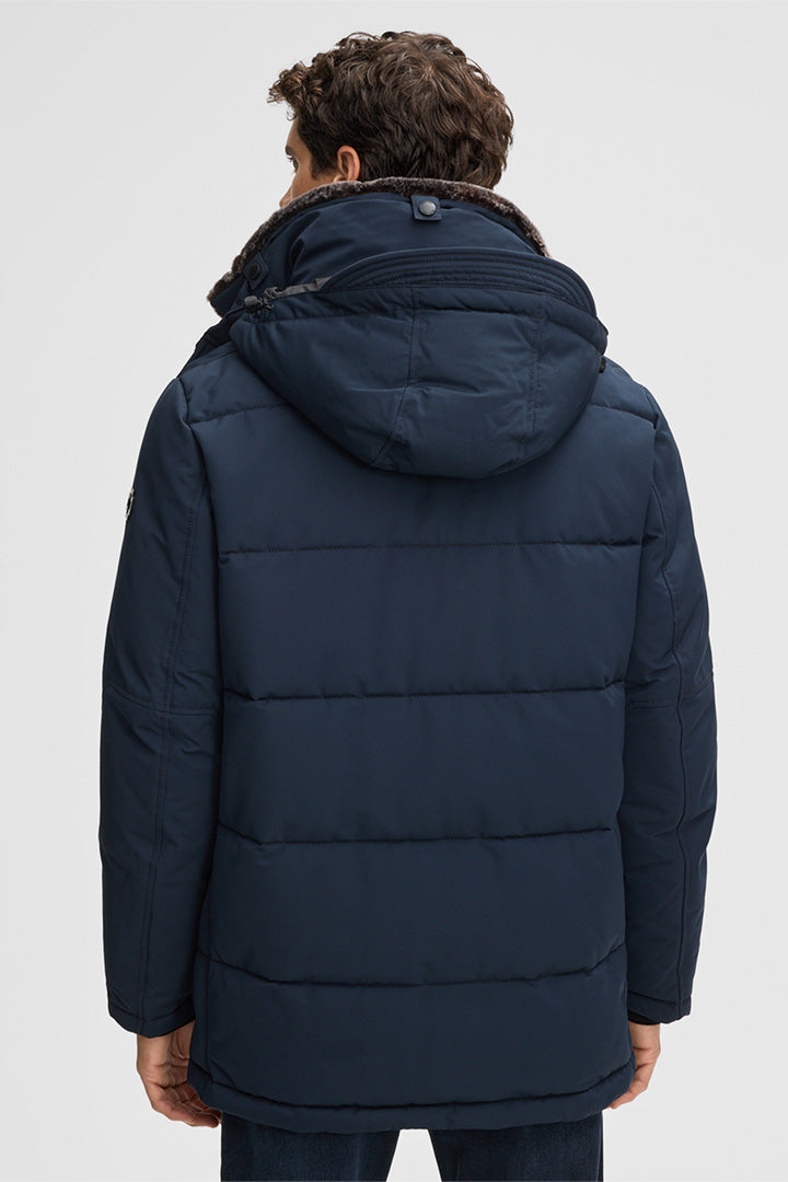 Strellson Plaza Quilted Jacket Navy