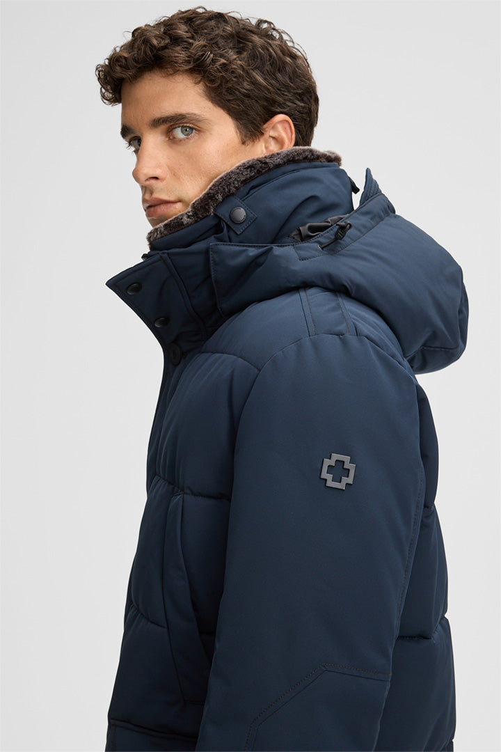 Strellson Plaza Quilted Jacket Navy