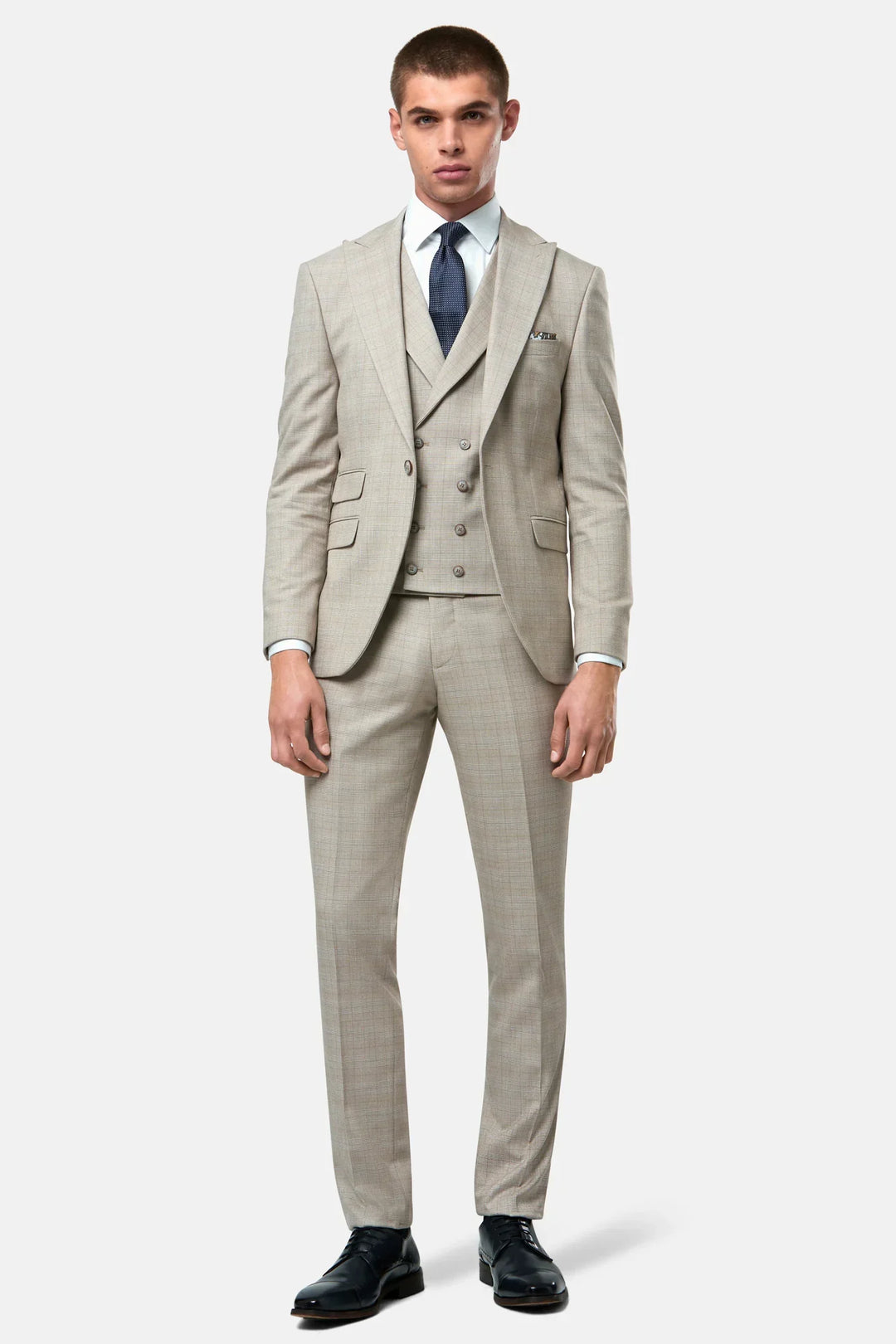 Benetti Merc Stone 3 Piece Suit image 0