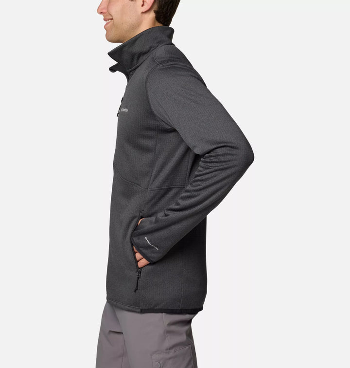 Columbia Park View Fleece Jacket Black Heather image 1