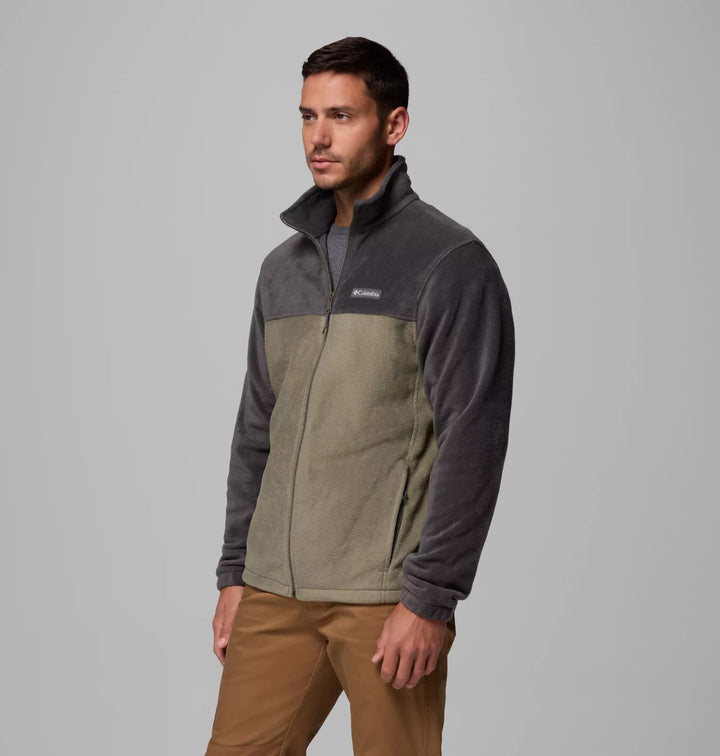 Columbia Men's Steens Mountain Full Zip Fleece Shark Stone Green