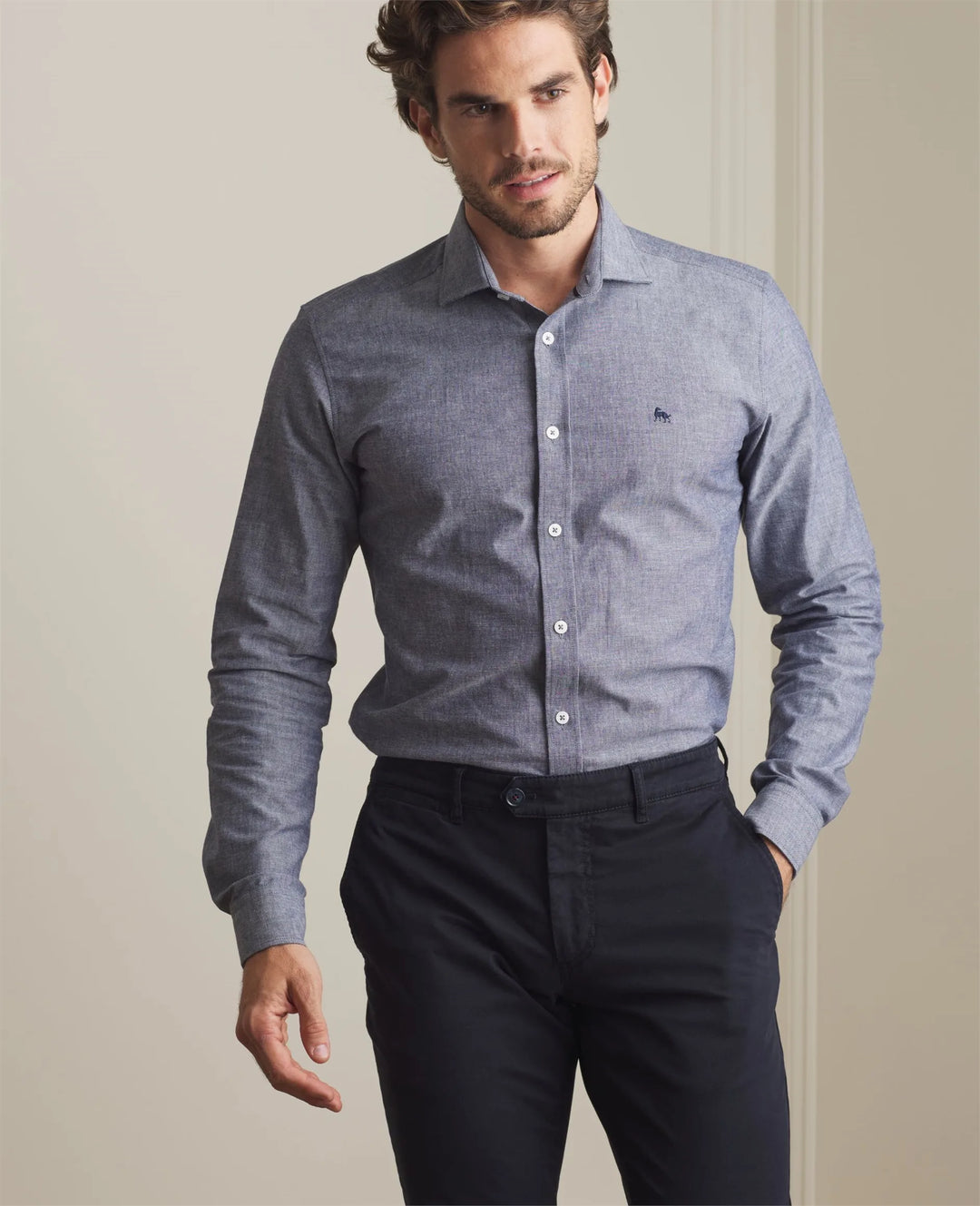 Magee Dunross Shirt Navy