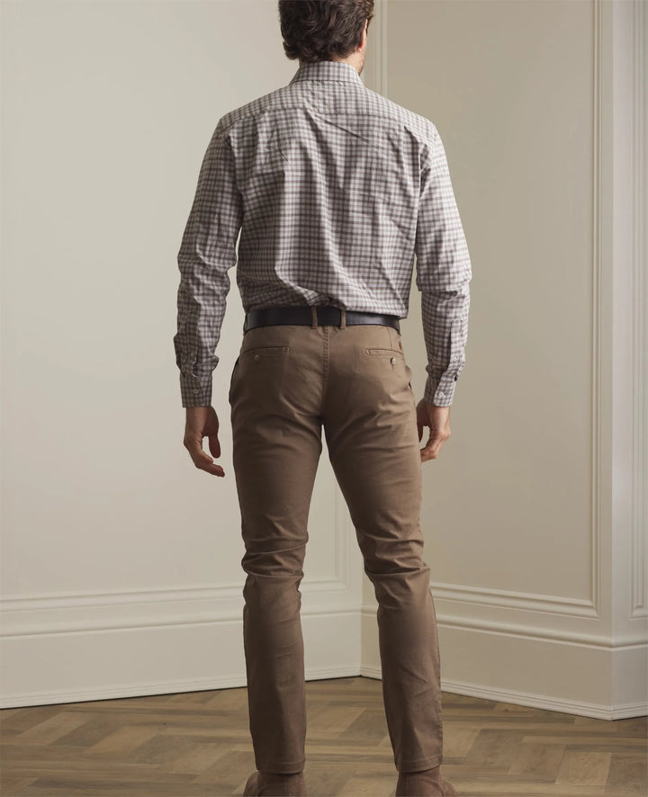 Magee Tullagh Shirt Brown Gingham