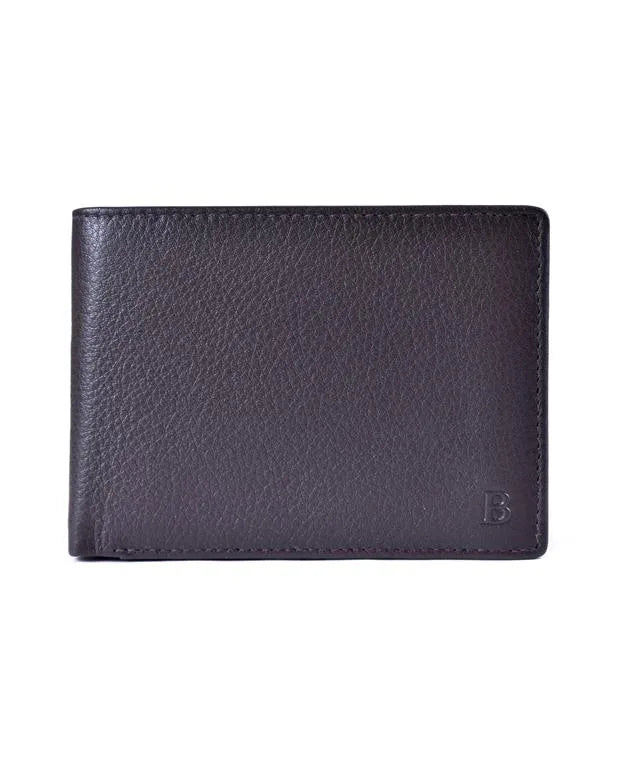 Miguel Bellido Leather  American Wallet Brown image 1
