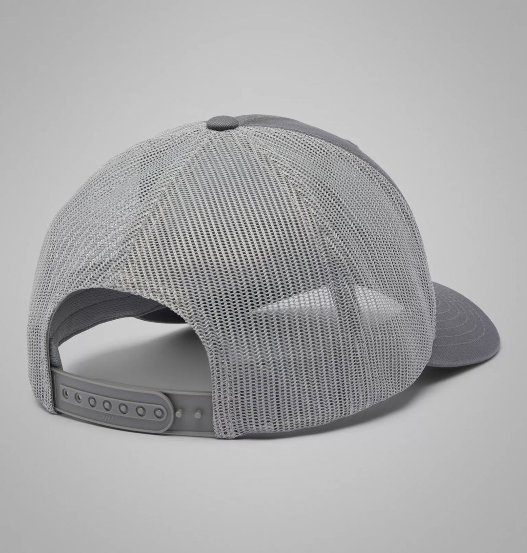 Columbia Mesh Snap Back Hat City Grey Get Hiked