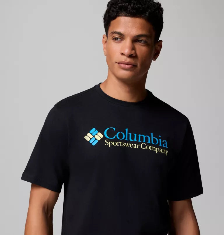 Columbia Basic Logo Tee Black