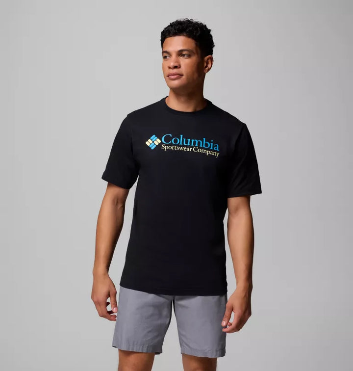 Columbia Basic Logo Tee Black
