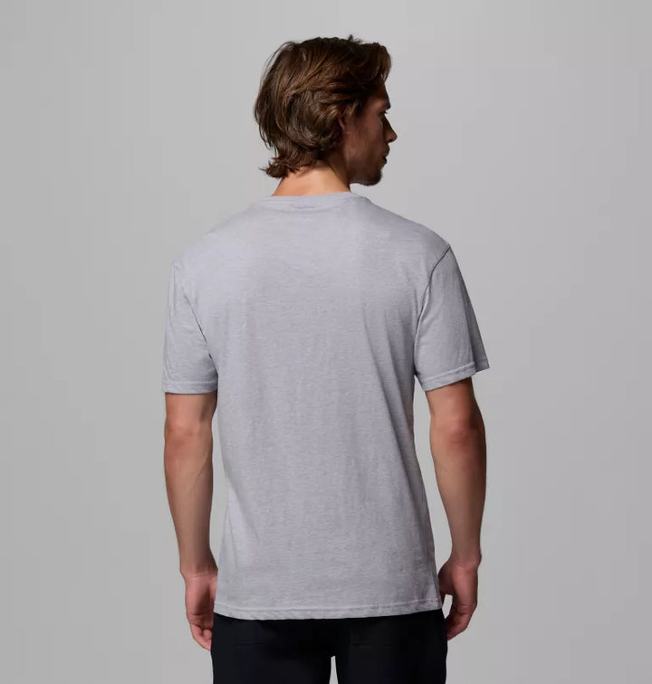Columbia Basic Logo Tee Columbia Grey Hthr, LC CSC Branded Grx