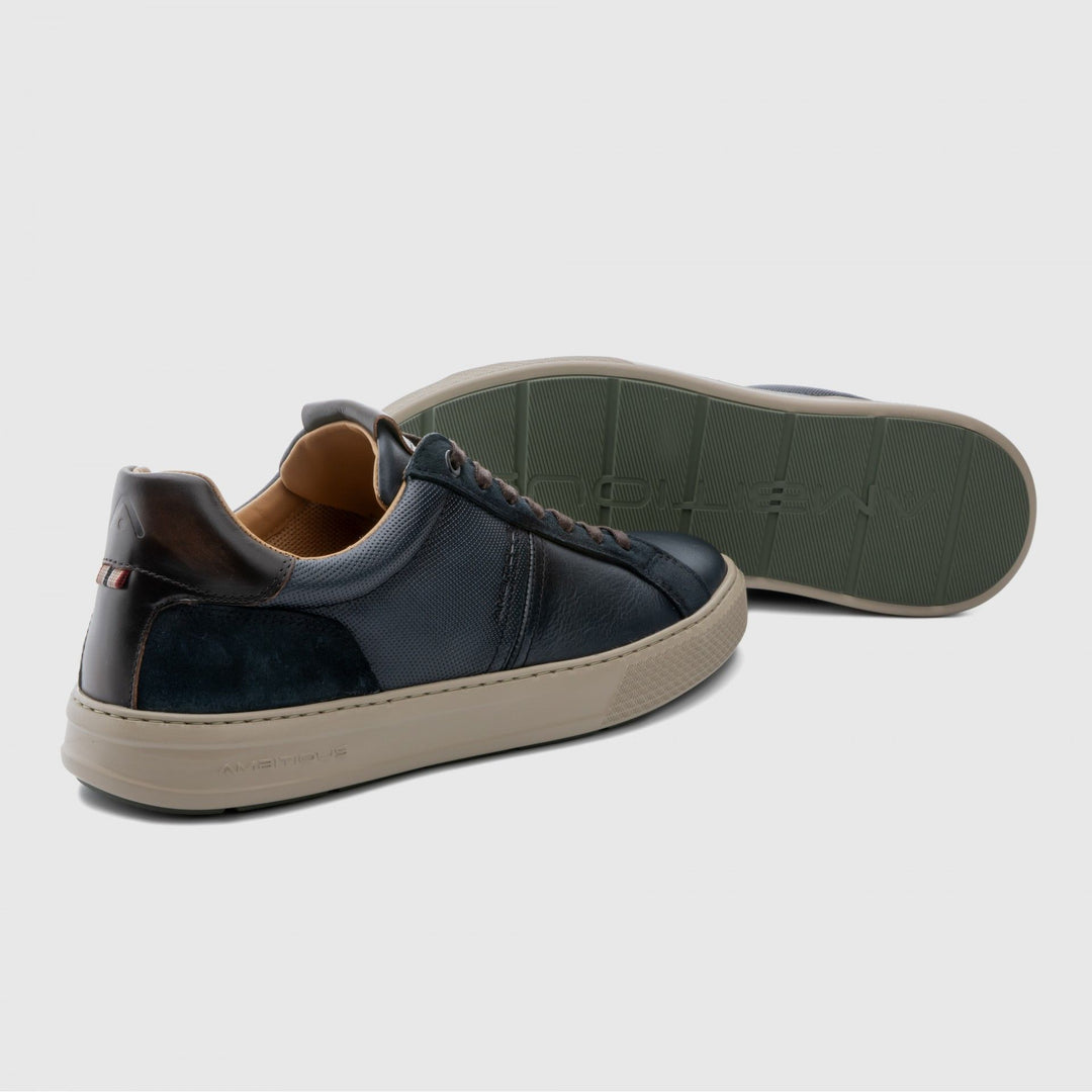 Ambitious Anopolis Logo Sneaker Navy