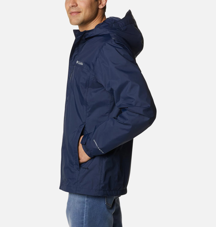 Columbia Men's Pouring Adventure Jacket Navy