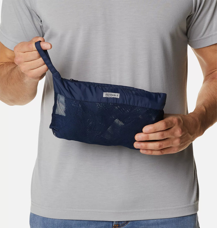 Columbia Men's Pouring Adventure Jacket Navy