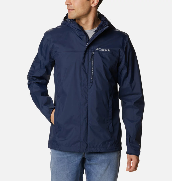Columbia Men's Pouring Adventure Jacket Navy