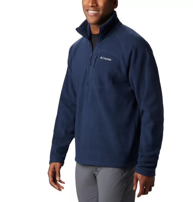 Columbia Fast Trek III Half Zip Fleece Pullover Navy image 1