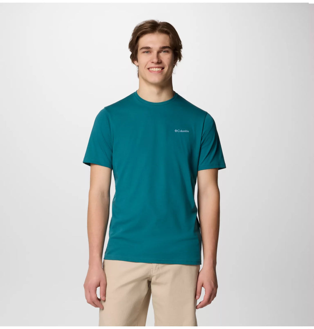 Columbia North Cascades Tee Shirt River Blue