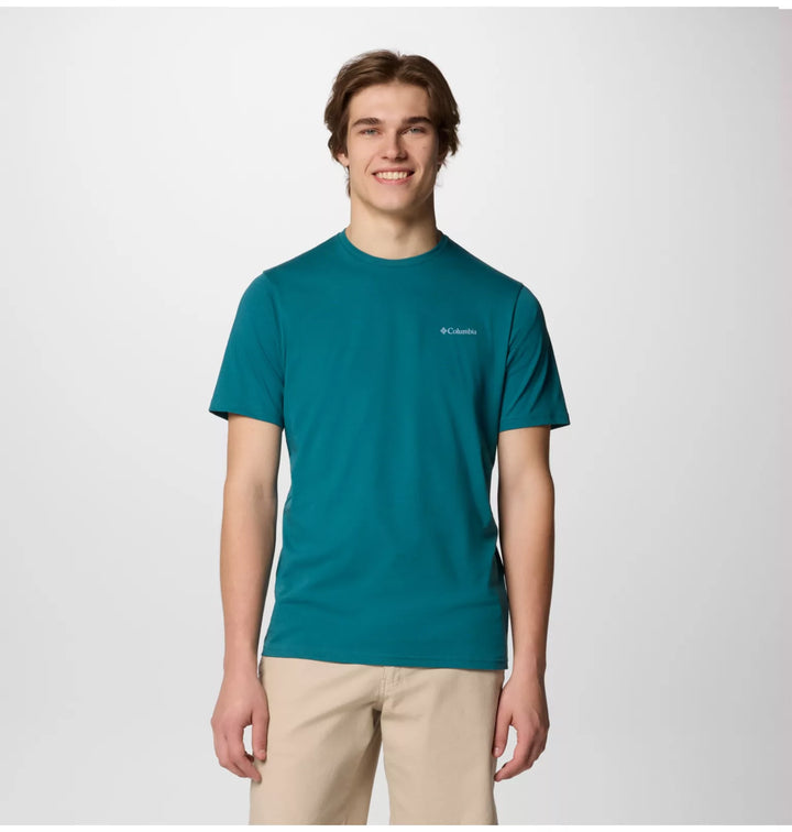 Columbia North Cascades Tee Shirt River Blue