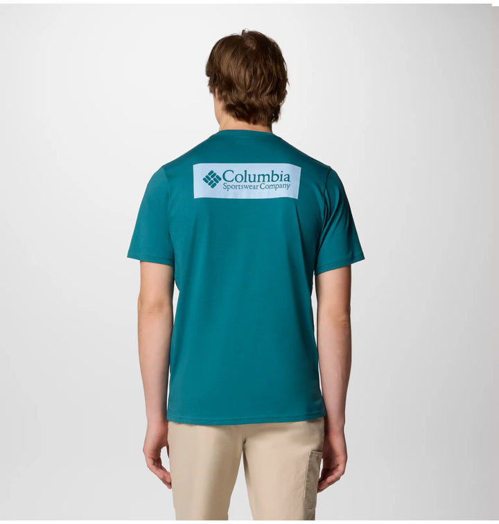Columbia North Cascades Tee Shirt River Blue