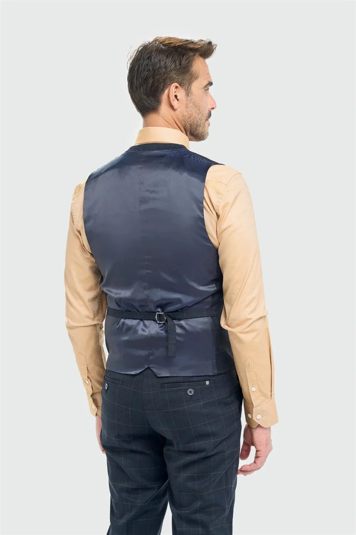 House Of Cavani Torino Navy Suit image 5