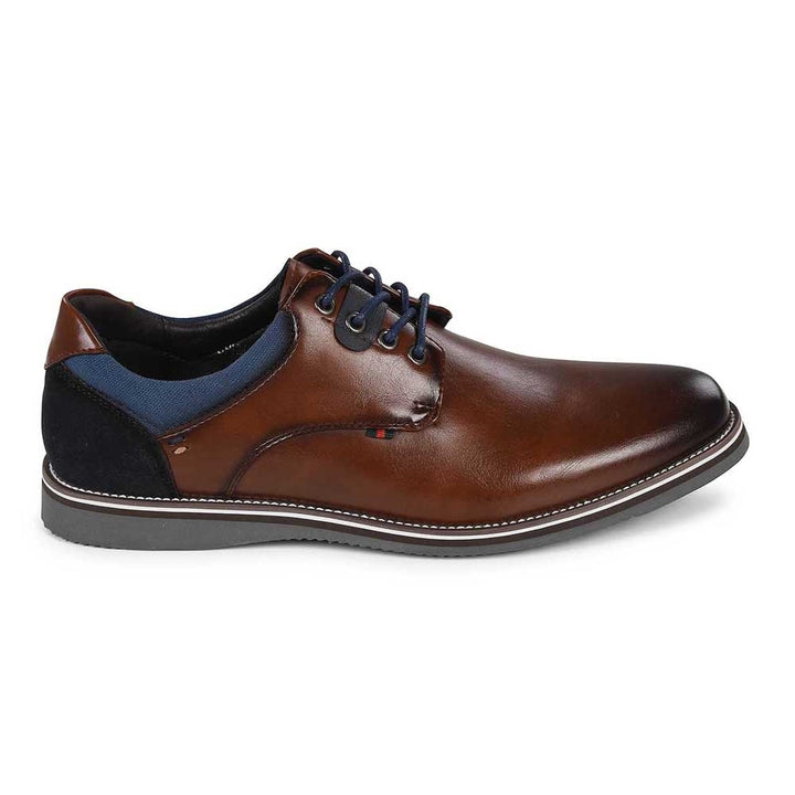 6th Sense Dolphman Casual Shoe In Brown