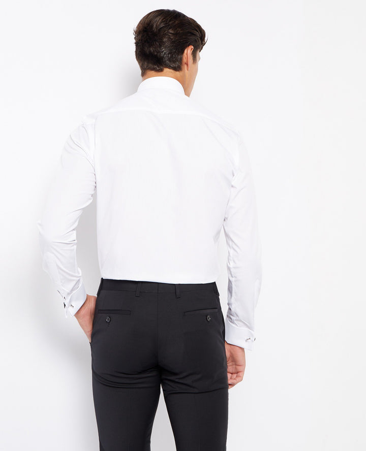 Remus Uomo White Seville Long Sleeve Formal Shirt