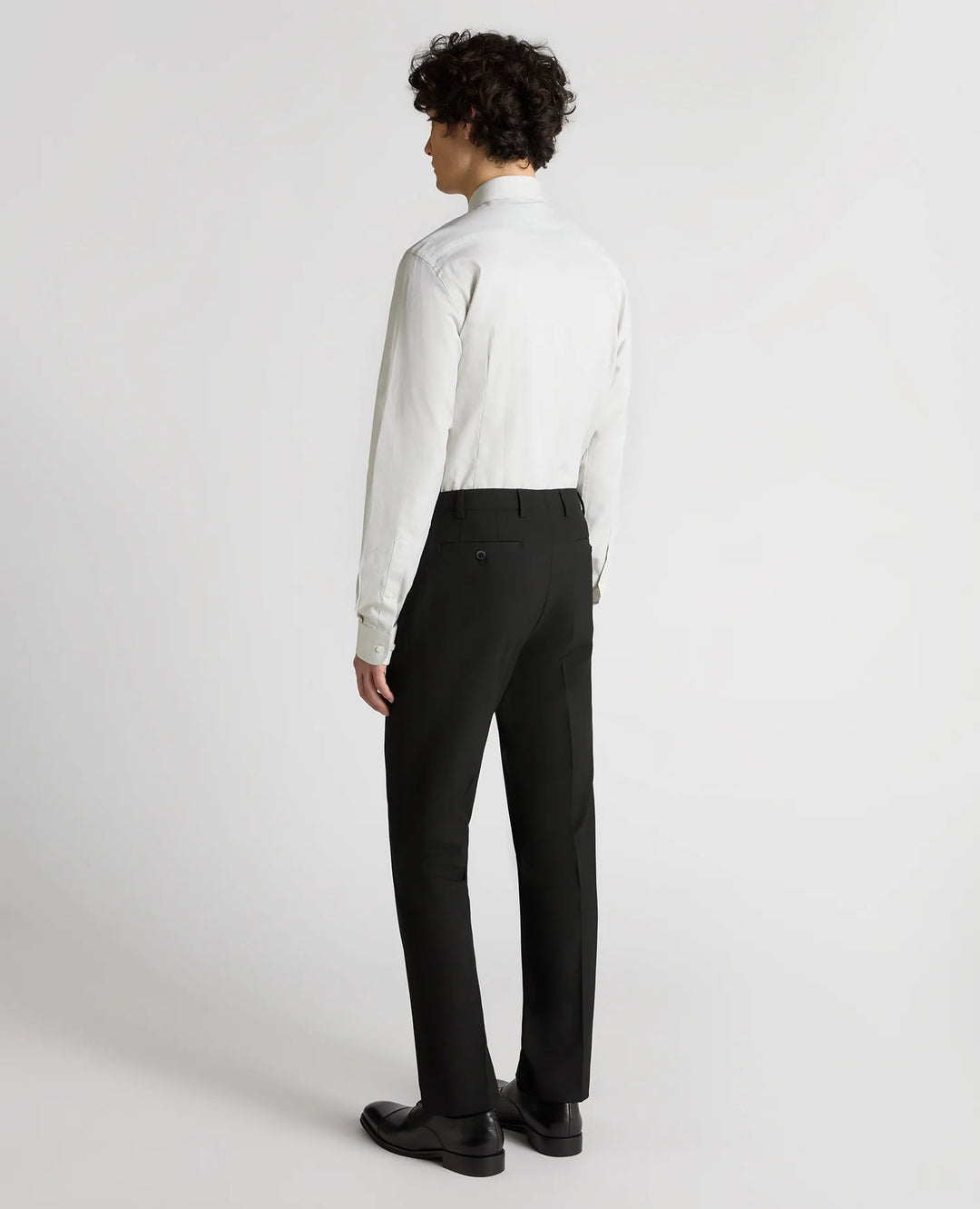 Remus Uomo Long Sleeve Slim Formal Shirt Light Green