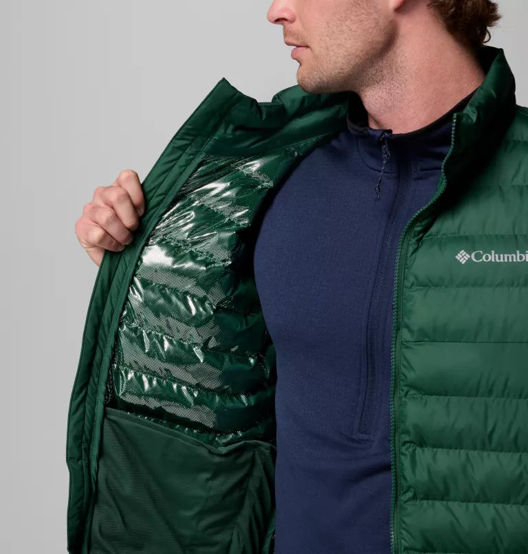 Columbia Powder Lite II Insulated Vest Rain Forest