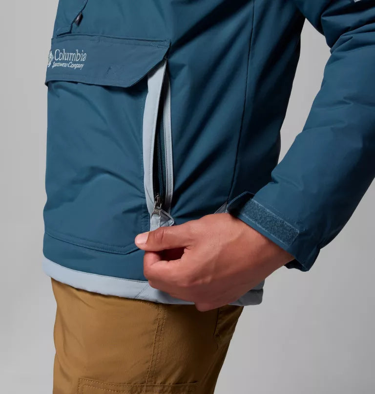 Columbia Challenger II Pullover Anorak Everblue,Crushed Blue