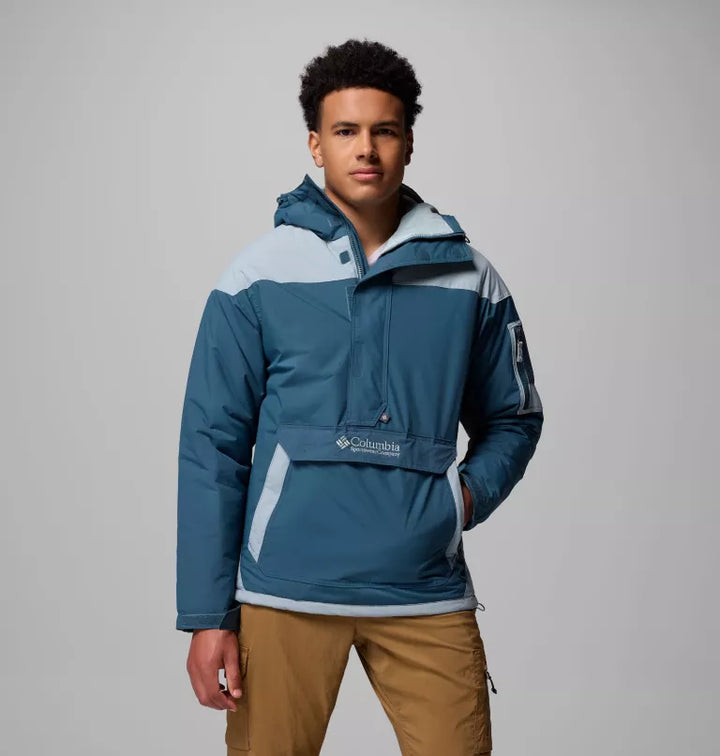 Columbia Challenger II Pullover Anorak Everblue,Crushed Blue