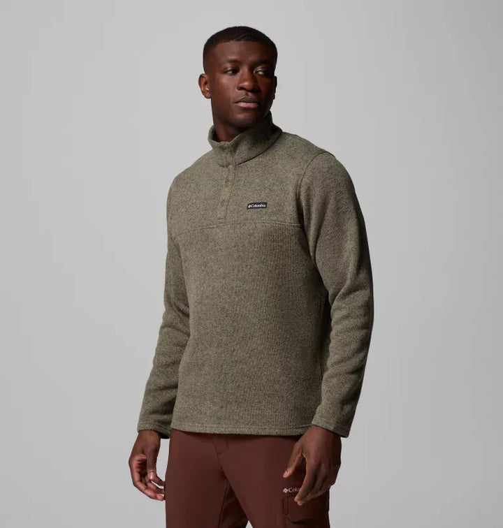 Columbia Alto Pass Half Snap Fleece Stone Green