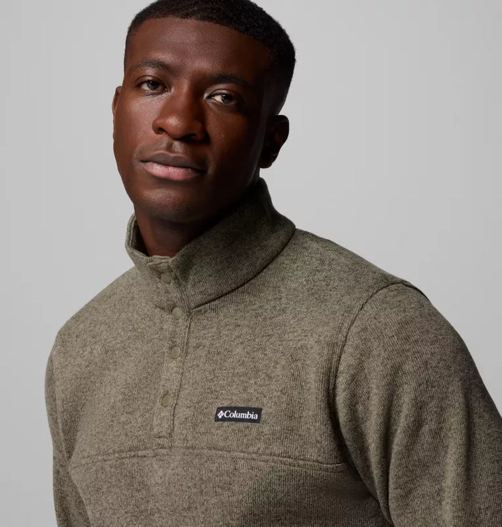 Columbia Alto Pass Half Snap Fleece Stone Green