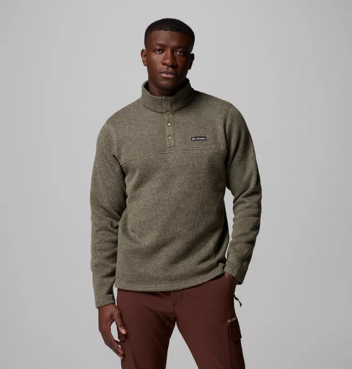 Columbia Alto Pass Half Snap Fleece Stone Green