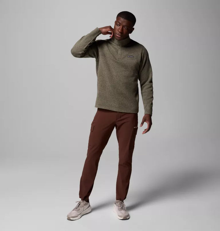 Columbia Alto Pass Half Snap Fleece Stone Green