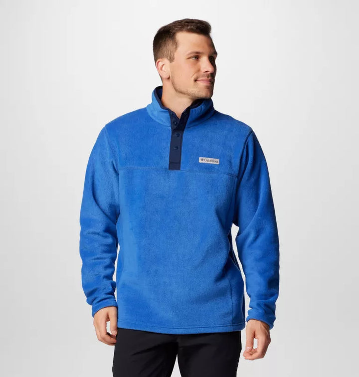 Columbia Steens Mountain II Half Snap Fleece Mountain Blue,Navy