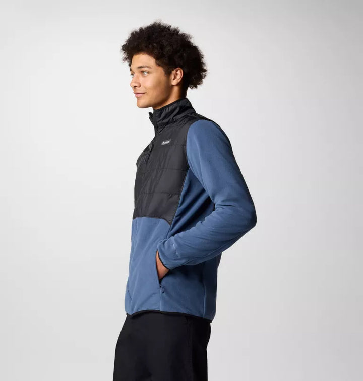 Columbia Basin Butte II Hybrid Fleece Jacket Dark Mountain