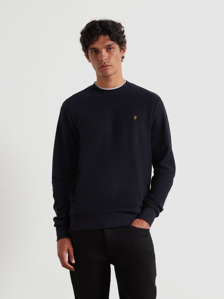 Farah Grenville Sweatshirt True Navy