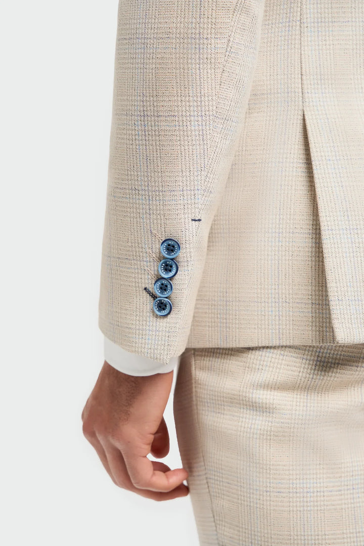 House Of Cavani Caridi Beige Suit image 3