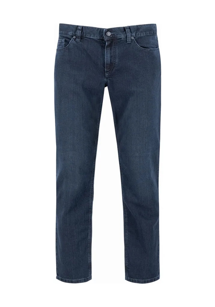 Alberto Pipe Regular Fit Stretch Jean Navy