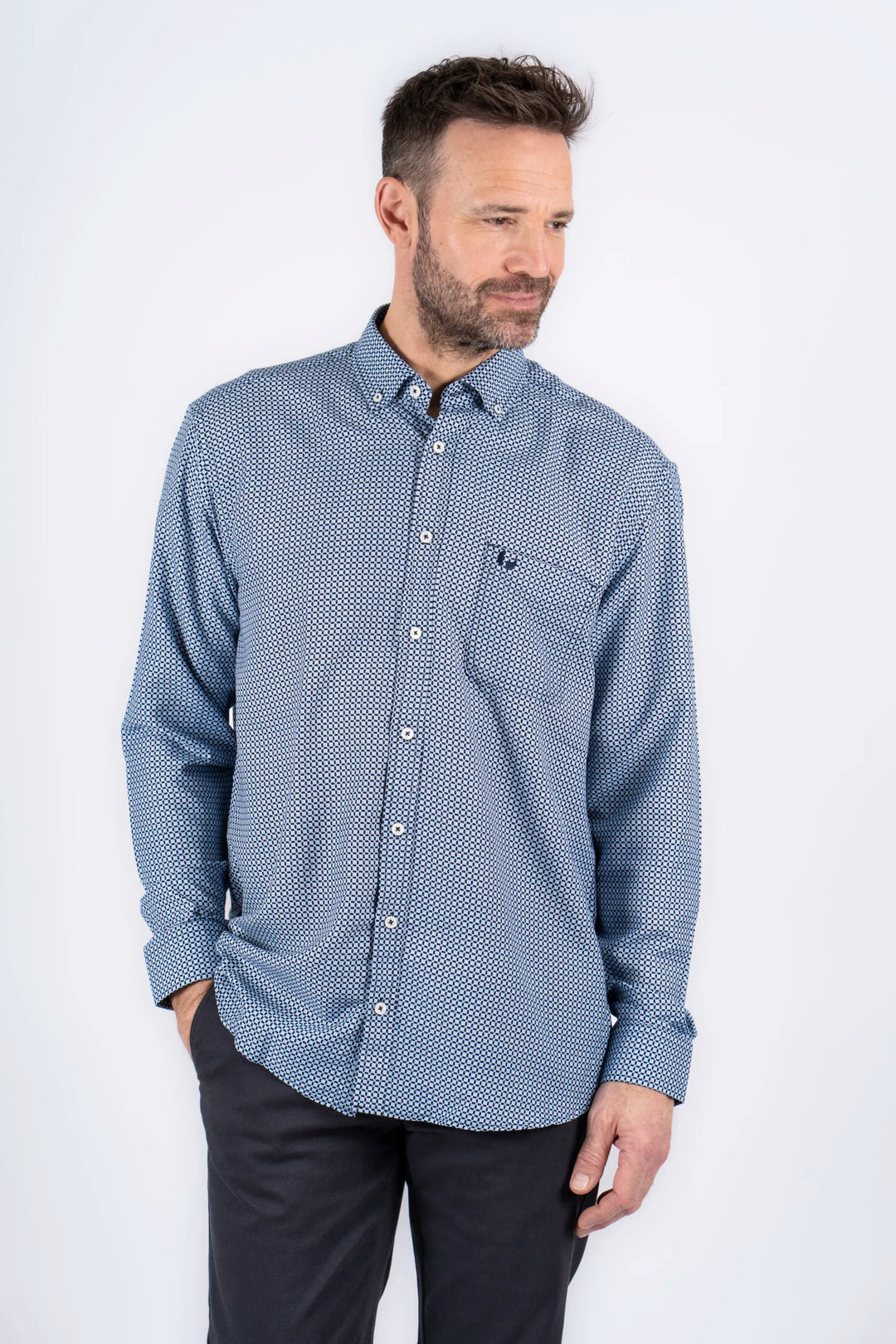 Pre End Brent Shirt Blue 3Xl - 6Xl