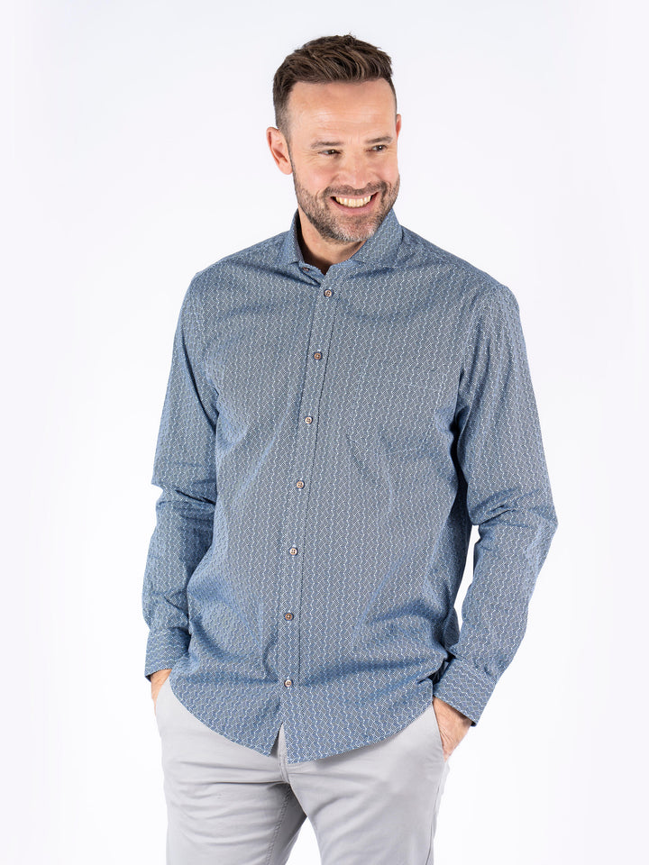Pre End Sorrento Casual Shirt Classic Blue