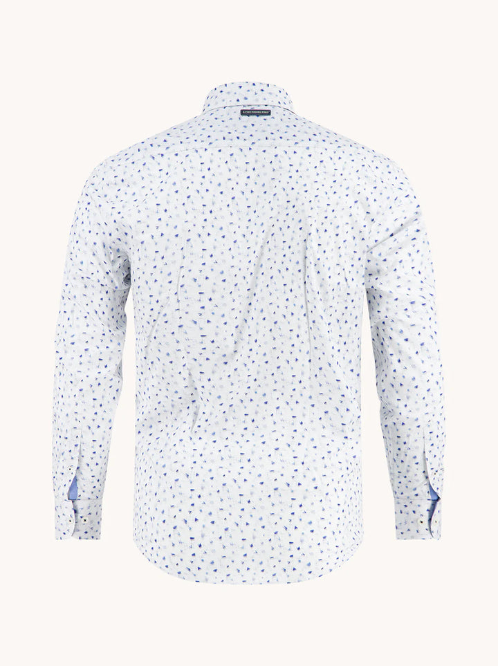 A Fish Named Fed Shirt Sketch Classic blue