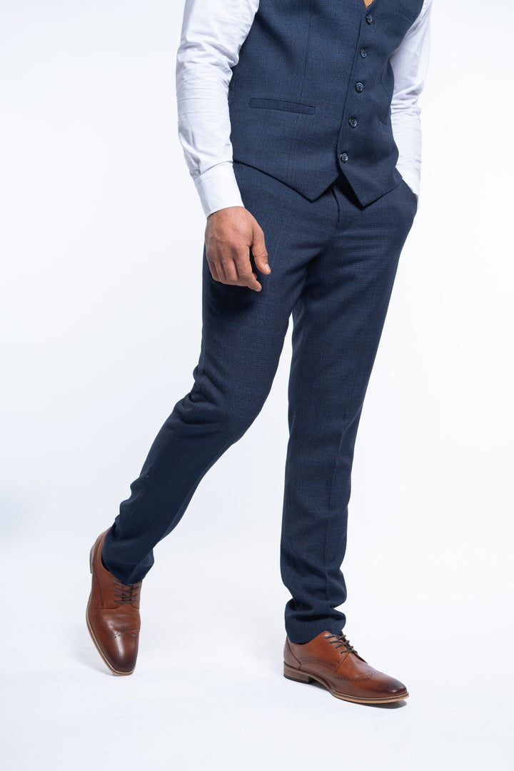 House Of Cavani Caridi Navy Suit image 3